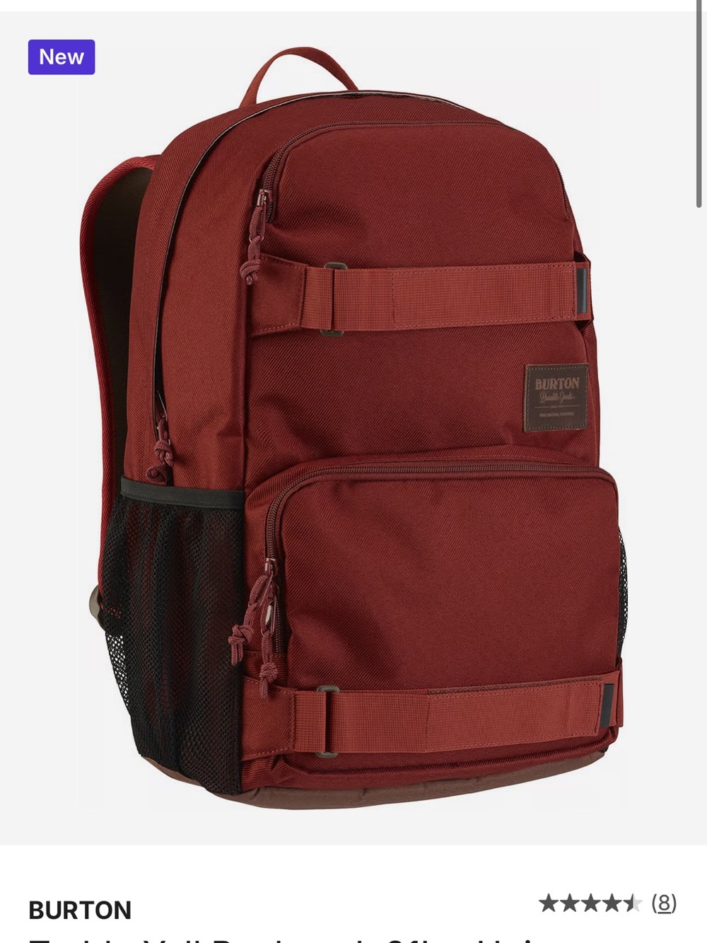 Burton Men's Burgundy Everyday Backpack